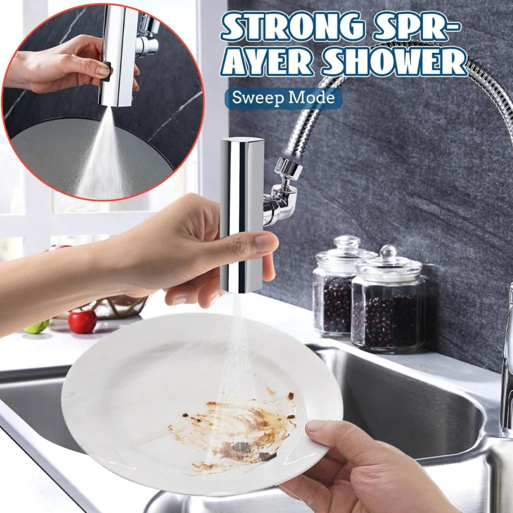 Grifo Largo Giratorio 720 Lavabo